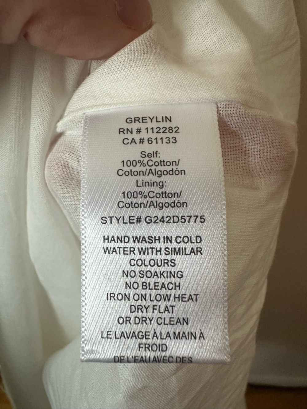 Anthropologie Greylin White Sleeveless Tiered Midi Dress Size Small 100% Cotton - Picture 4 of 5